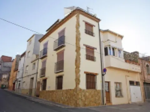 Terraza mar y montaña Casa rural para grupos Hoteles en Cabanes
