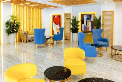 Front Desk Sans Hotel at The Luxebridge Suites Davao Photo