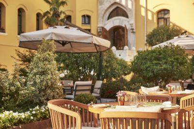 レストラン フォーシーズンズ ホテル イスタンブール アット スルタンアフメットの写真