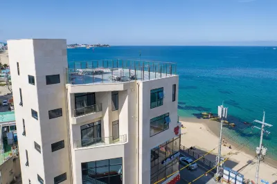 영진을 담다 주문진 해수욕장 주변 호텔