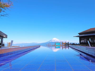 屋外プール ホテルサンバレー伊豆長岡 本館の写真