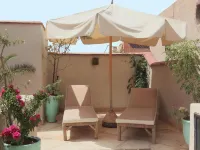 Riad Essaada - con vistas a la montaña