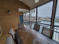 Three bedroom, three bath upper floor unit with great views!