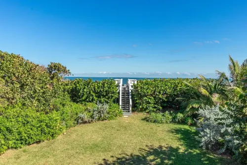 Direct Oceanfront Beach house on island