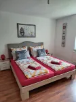 Vacation apartment 100sqm <br>Living <br>3 double beds Bedroom<br>Kitchen<br>Bathroom