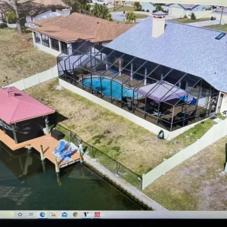 Canal Home 3Br 2BA with Salt Water Heated Pool and Boat DockDiscounts Available