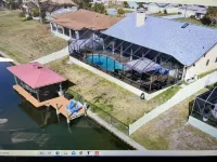 Canal Home 3Br 2BA with Salt Water Heated Pool and Boat DockDiscounts Available