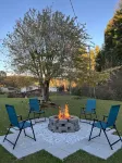 Comfy Getaway w/ stream and bridge out back