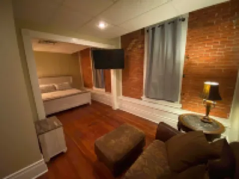 Old Town Loft w Hanging Master Bed