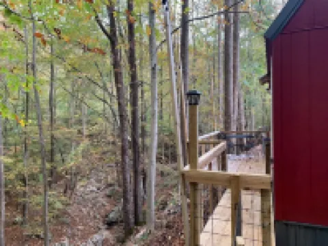 Raccoon Lodge at Coops Creek Cabins Hotels in Dunlap