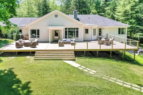 Modern farmhouse in the Woods with Amazing Views and Nature