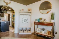 The Pink Door of Johnson City is located in walking distance to downtown!