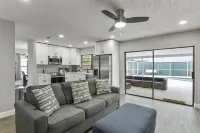 NEWLY LARGE HEATED POOL Modern home  Ace Location Tampa Oasis - SEE 3D Tour