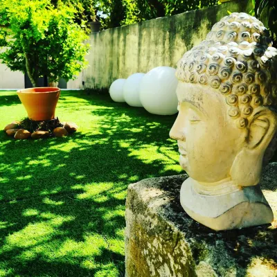 Gîte in Provence swimming pool Mas de charme Hoteles en Le Thor