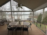 Lake Front House with Dock, Kayaks, and Boat Slip