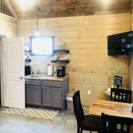 Knotty Squirrel Unit 2 King Suite with Ladder Loft