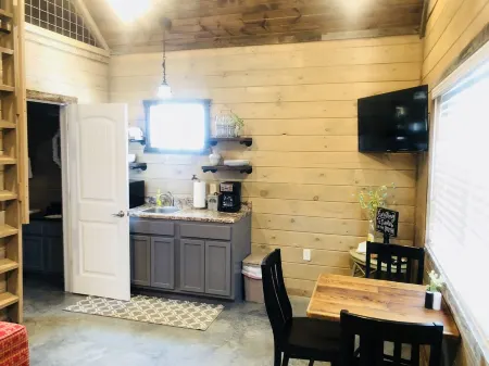 Knotty Squirrel Unit 2 King Suite with Ladder Loft Отели в г. Маунтин-Вью