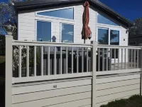 Luxury Lodge on quiet holiday park - Spor Salonu