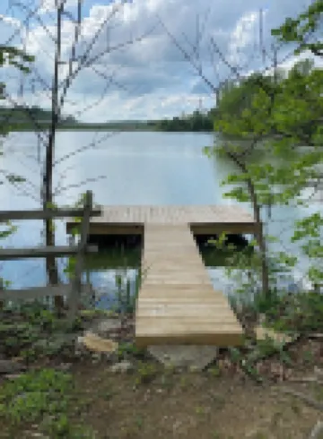 Brand New Lakefront Cabin with hot tub close to Ark Encounter