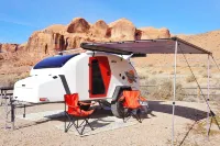 Red Rock Base Camps Teardrop Trailer #2. Take your hotel room outside! - homestay