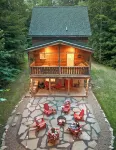 Cabin on the WB Ausable River, waterfront, private Hotels in Wilmington