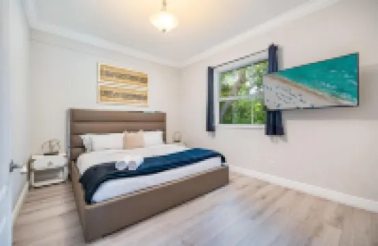 Versace Home in Miami Shores, Pool, Lush Backyard, Outdoor Dining, BBQ