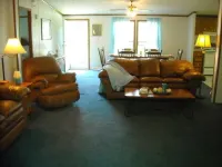 Screened in back porch is a haven! Hotels in Kelleys Island