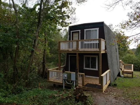 Aframe cabin in the woods #2