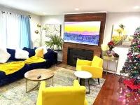 Spacious 6-bedroom house with WiFi, AC in charming Silver Spring Hotels near Woodside Synagogue Ahavat Torah