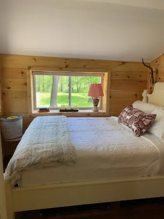 Martin Van Buren historical Log cabin