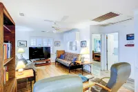 Beach Across the Street Ocean View Home w/ Roof Deck, Porch, AC - Dogs OK Hotels in Folly Beach