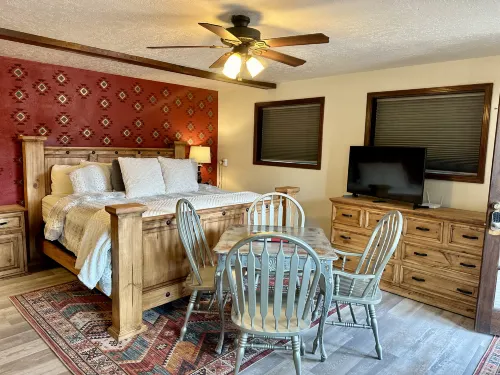 Open Floor Plan and Cozy Kitchenette - Charming Efficiency Retreat