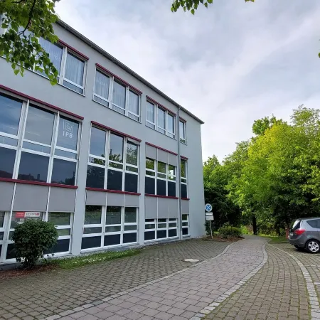 Hotel-Etage Apfelrot