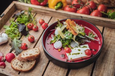 料理 ベストウエスタン ホテル ホーフグート シュテルネンの写真