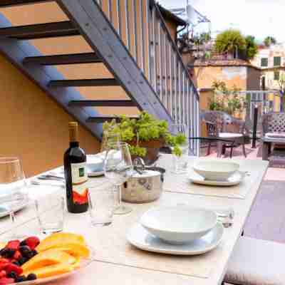Rent in Rome - Vittoria Terrace Dining/Meeting Rooms