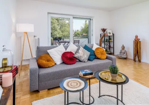 2OG L- 70m2 2-Zimmer Wohnung - Wifi
