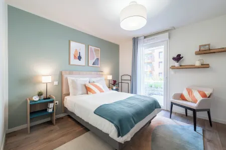 Zenao Appart'hôtels Villeneuve d'Ascq Отели в г. Васкеаль