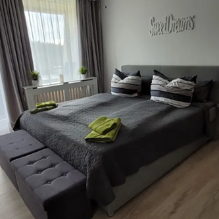 Chic 35 sqm apartment for up to 3 people with air conditioning heat exchanger