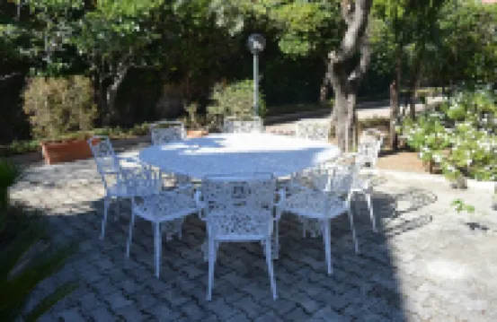 Mondello Beach just 90 meters from the sea. Apartment in a Liberty style villa