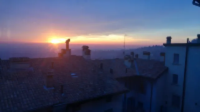 Loft with panoramic views in the heart of Bergamo Alta