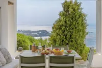 Mykonian Private Villa w/ pool + Fantastic Sea View / Perfect for Family+Friends