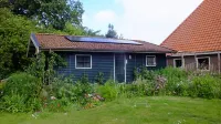 Cozy "Schwedenhaus" with a beautiful view, located on the water