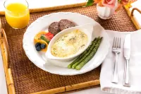 The Yellow House on Plott Creek - breakfast