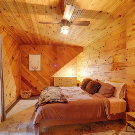 Family-Friendly Blue Ridge Cabin w/ Game Room!