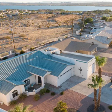 Pool, Patio & Lake Views: Lake Havasu City Home!