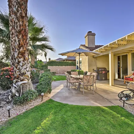 Indian Palms Resort Home w/ Yard & Community Perks