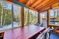 Rustic Searsport Cabin Loft and Sunroom on 10 Acres - Pet friendly