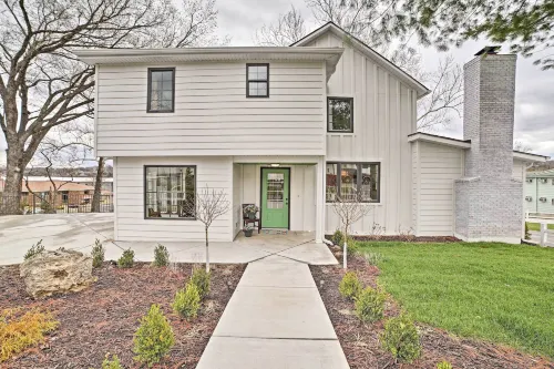 Walk to Branson Landing! Dtwn Home w/ Pool Access