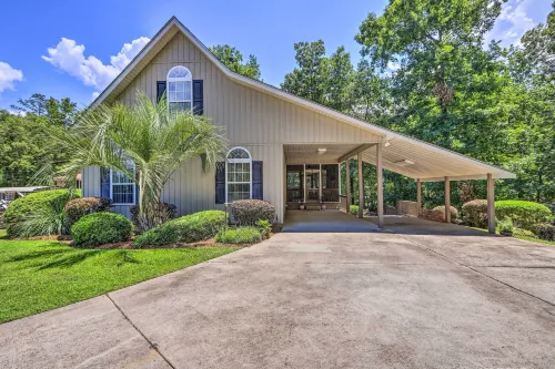 Waterfront Eatonton Escape w/ Private Hot Tub! - 3-Star