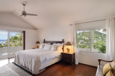 St Jean - Villa 2 bdrms - Panoramic view of the bay - Swimming pool - Heated SPA Отели рядом с Аэропорт Сен-Бартелеми